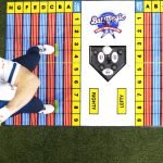 H ) BATTING STANCE MAT